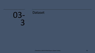 | Sensitivity | ©2019 Rolls-Royce | Export Control 60
Dataset
03-
3
 