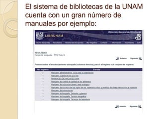 Manuales LIBRUNAM