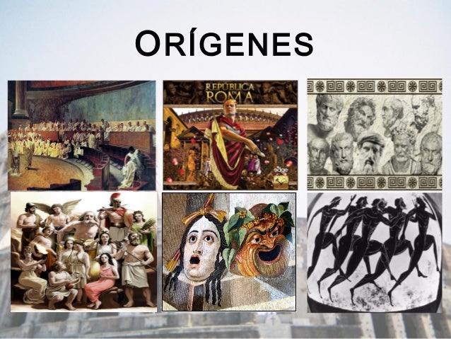 Resultado de imagen para COLLAGE ORIGEN DE LA TRAGEDIA GRIEGA