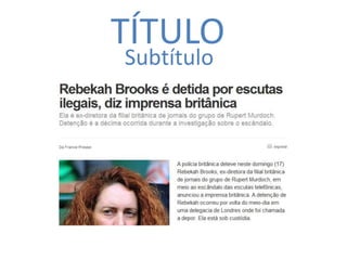 Analise seus CompetidoresITÁLICO / NEGRITODestaque Termos Importantes