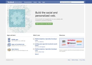 Facebook Marketing - ExpOn 2011 - @alineideias
