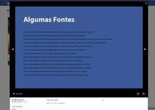 Facebook Marketing - ExpOn 2011 - @alineideias