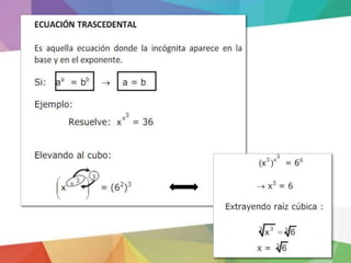 TEORIA DE EXPONENTES CON EJEMPLOS RESUELTOS