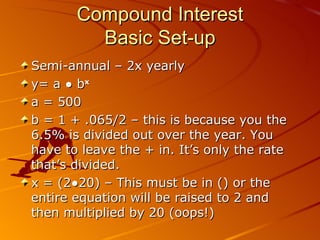 Decay Formula A city of 140,000 has a 1% annual decrease in population. Determine the city’s population after each of the follow years. A. 2 years B. 5 years C. 10 years D. 20 years 06/01/09 Bitsy Griffin  PH 8.2 