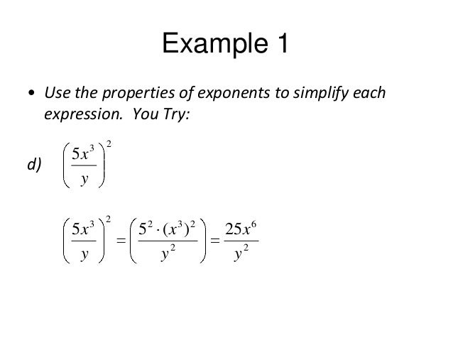exponential form radicals radical and exponential form