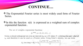 Comprehensive Guide to Exponential Fourier Series in Signal Processing ...