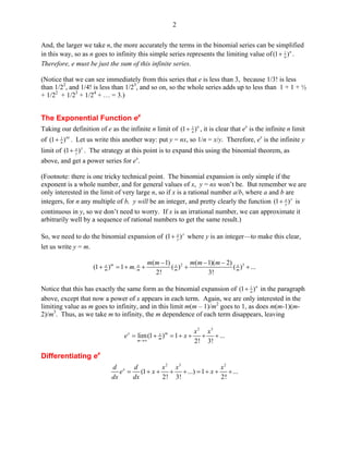 Exponential function | PDF