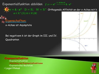 Exponentialfunktion | PPTX