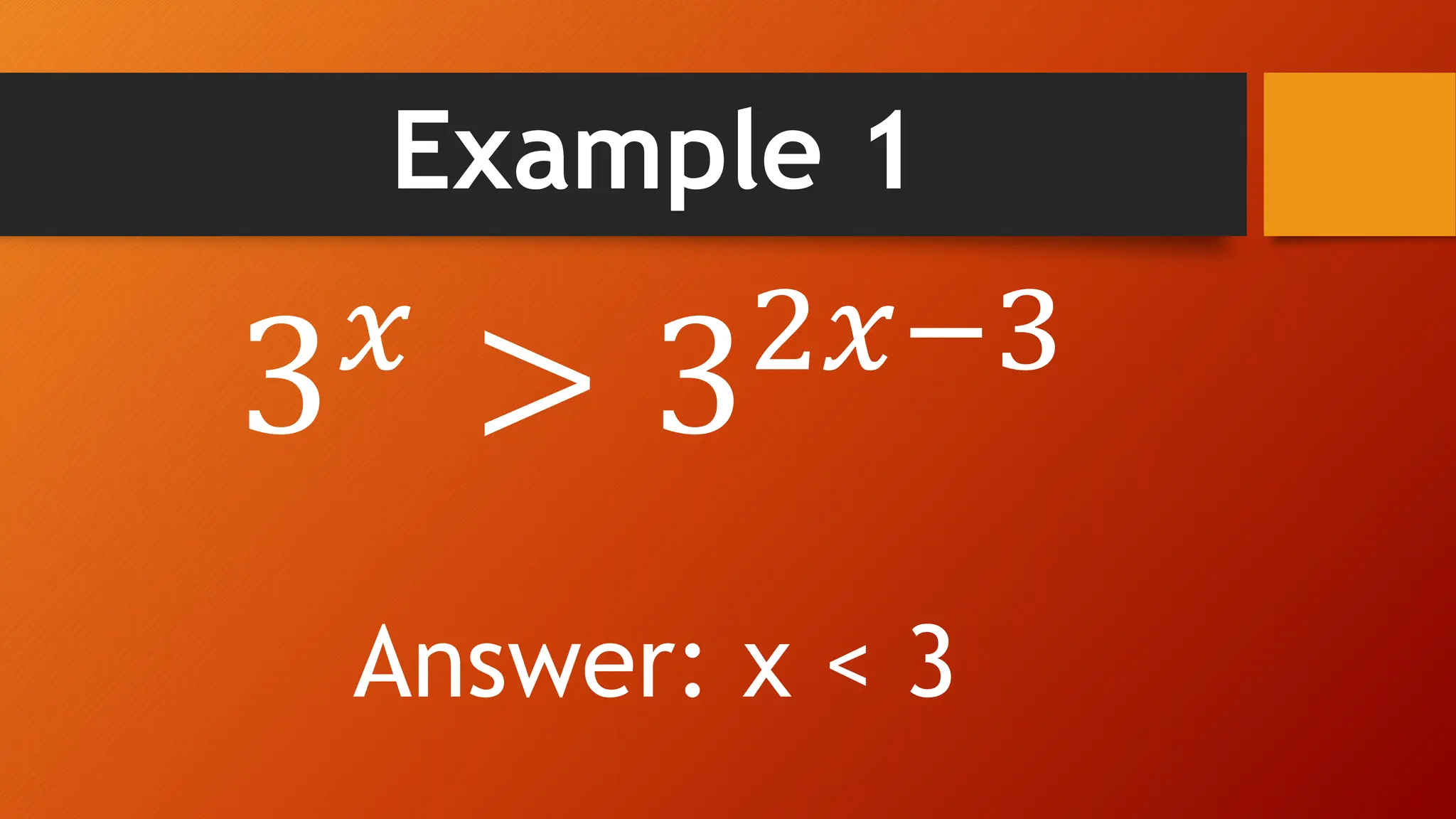 Exponential Inequalities pptx Exponential inequalities pptx