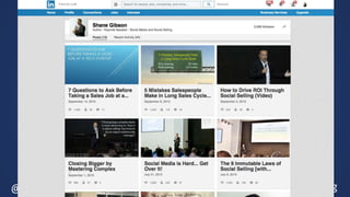 @ShaneGibson Live Blog: SalesAcademy.ca/blog
 