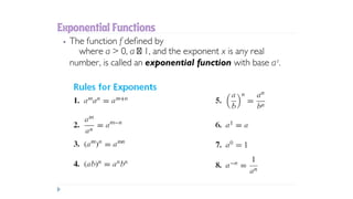 Comprehensive Guide to Exponentials and Logarithms in Mathematics | PDF