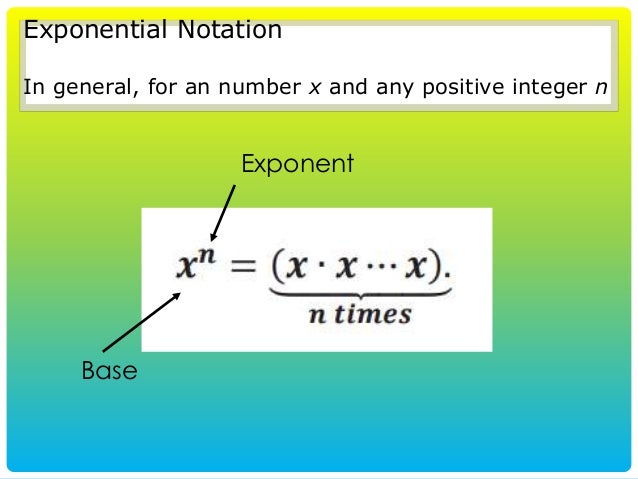 Exponential Notation (Day 1)