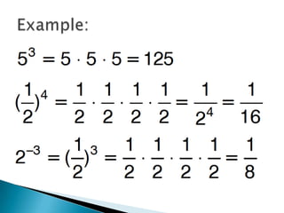 Exponents | PPTX