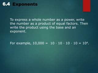Exponents | PPT