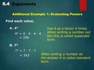 Exponents | PPT