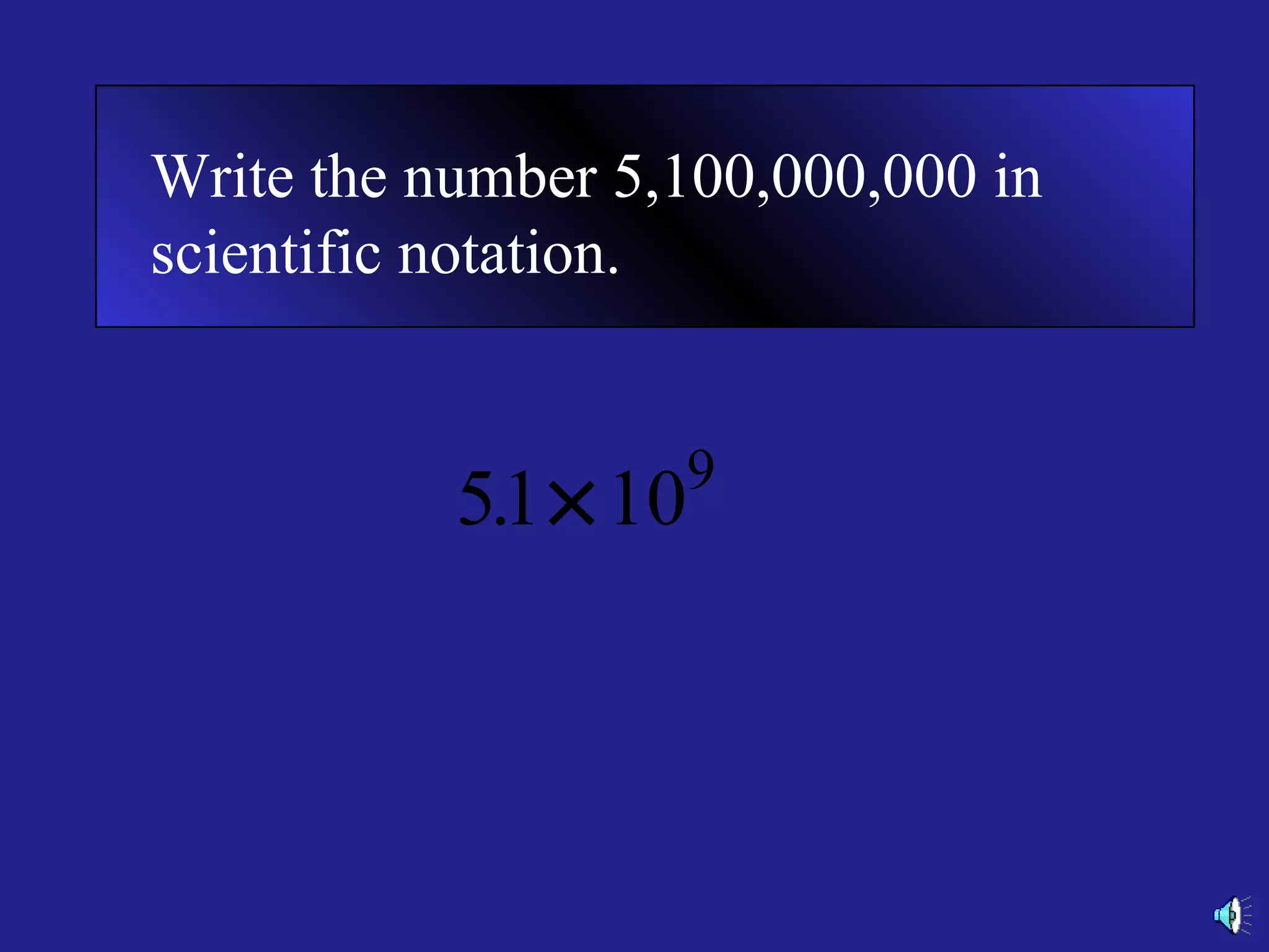 Maths in english. Exponents and scientific notation. | PPT