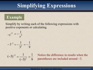 Exponents In Parentheses Exponents and Polynomials | PDF