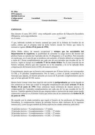 D / Dña ____________________________________________________________________
DNI número __________________________________...