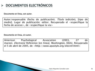 Expo normas icontec y apa | PPTX