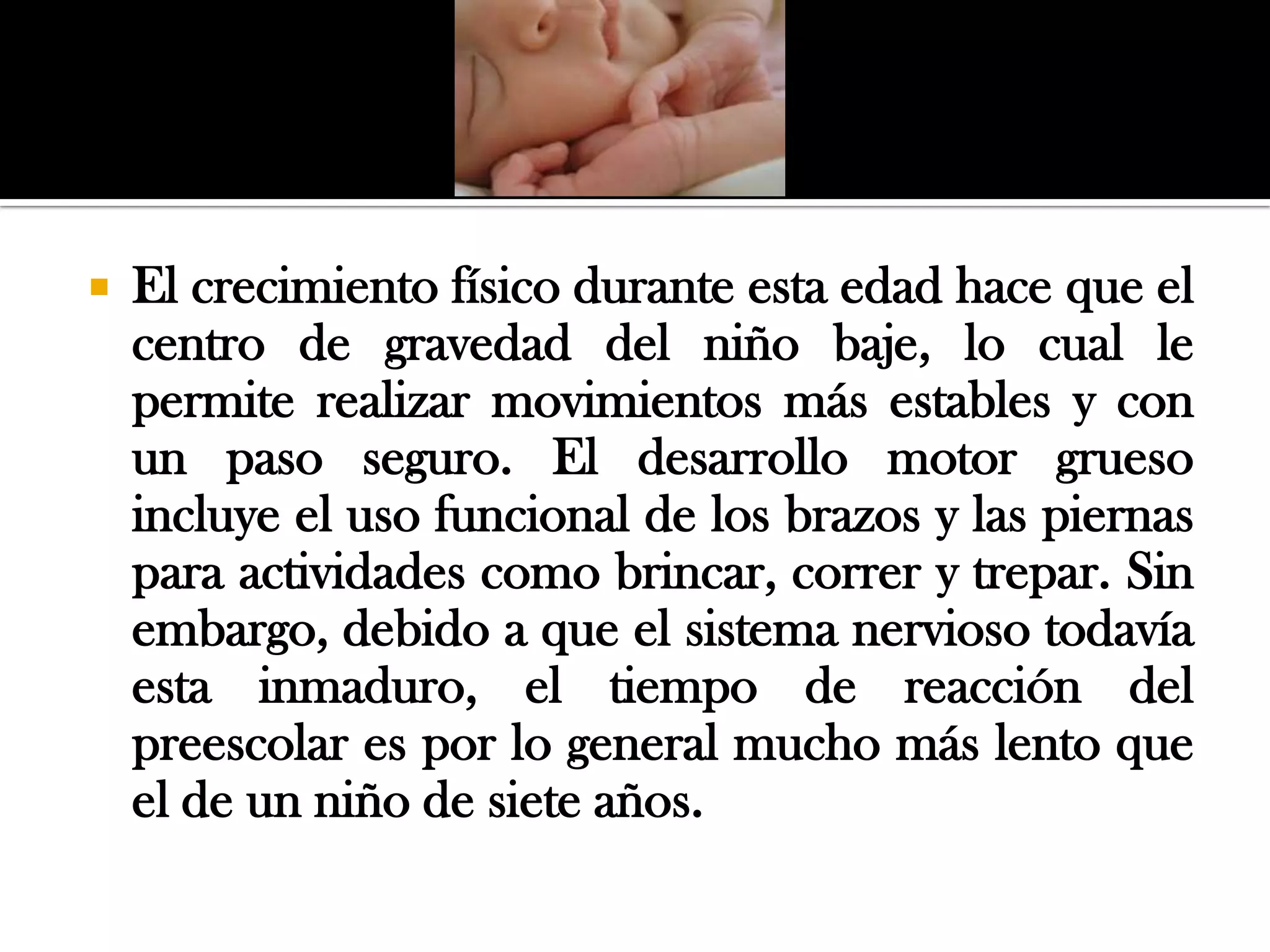 DESARROLLO MOTRIZ DE LOS 4 A LOS 6 AÑOS | PPSX