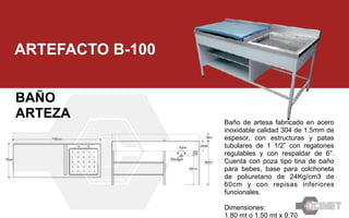 Base Rectangular Para Colocar Arteza EXPOSICION DE APARATOS SANITARIOS HOSPITALARIOS.pdf