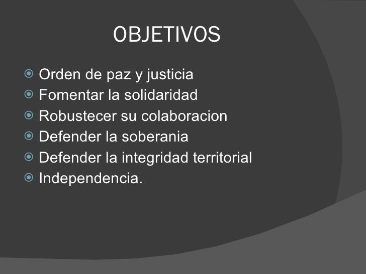 Organizacion de Estados Americanos (OEA)