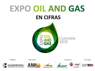 EXPO OIL AND GAS
     EN CIFRAS
 