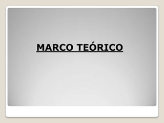 MARCO TEÓRICO
 