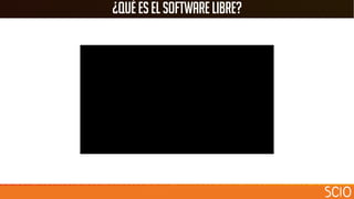 ¿Quéeselsoftwarelibre?
 