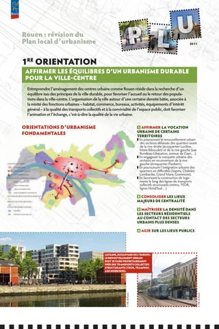Rouen : révision du
Plan local d’urbanisme                                                                                ...