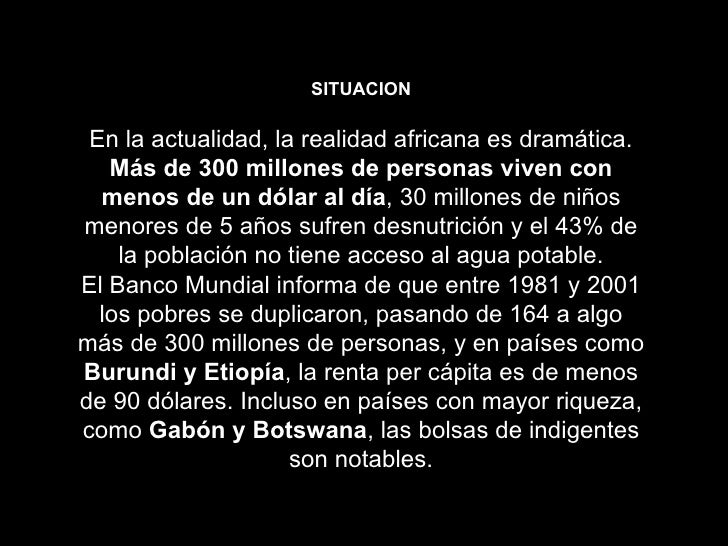 Resultado de imagen de la pobreza en africa en la actualidad