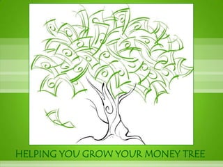 HELPING YOU GROW YOUR MONEY TREE 