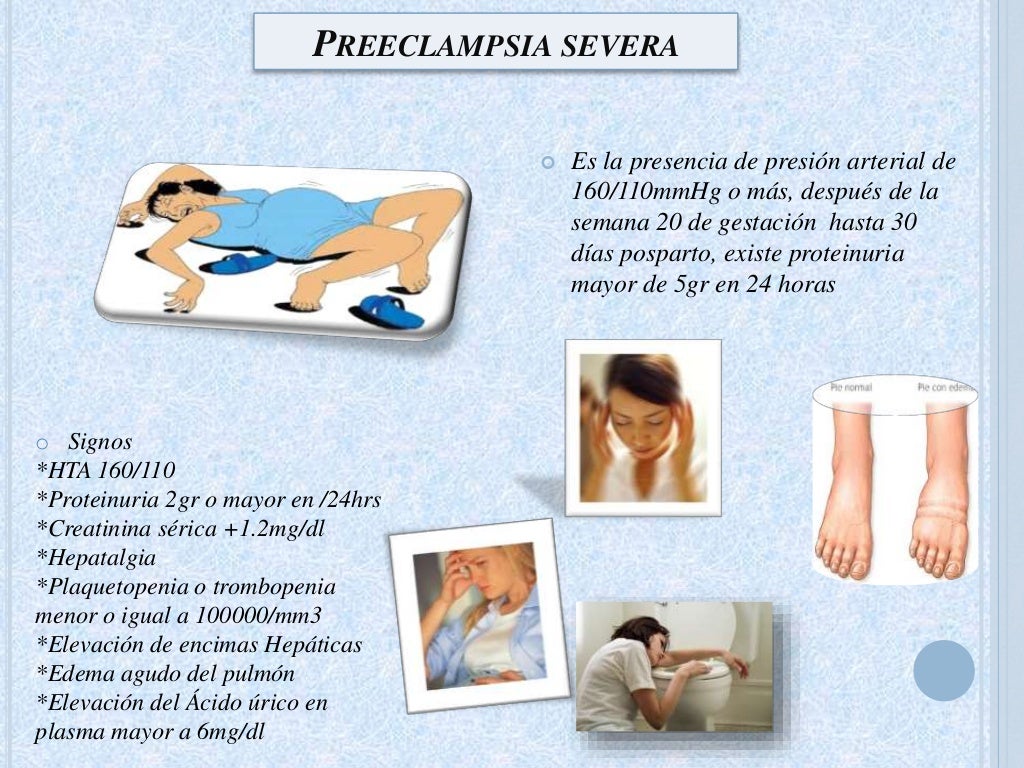 Preeclamsia, Eclampsia y Síndrome de HELLP