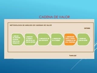 CADENA DE VALOR
 