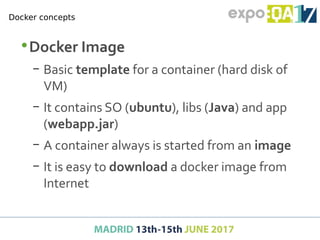 ExpoQA 2017 Using docker to build and test in your laptop and Jenkins