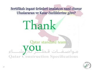 27
Thank
youQatar standard team
 