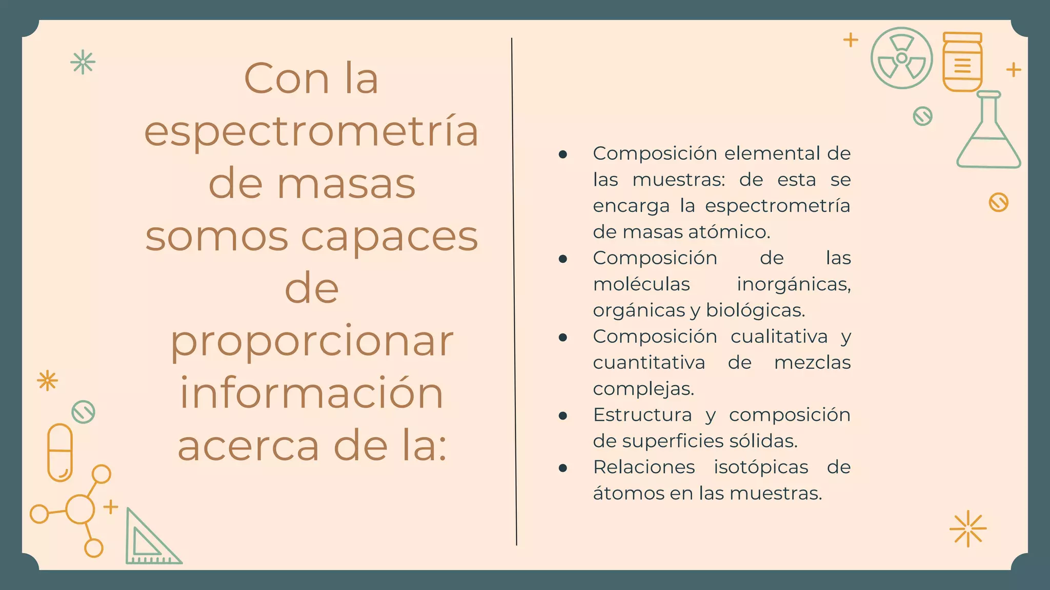 ESPECTROMETRIA DE MASAS | PPTX