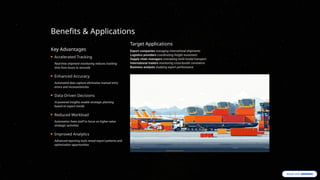 Export Track AI: Revolutionizing Global Export Shipment Tracking with ...