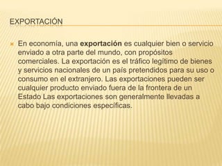 Exportaciones