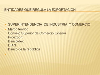 Exportaciones