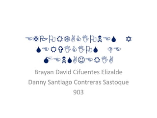 EXPORTACIONES Y
SERVICIOS DE
MENSAJERIA
Brayan David Cifuentes Elizalde
Danny Santiago Contreras Sastoque
903
 