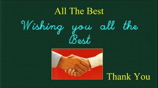 All The Best Thank You 