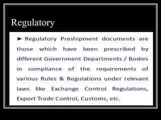 Regulatory
 