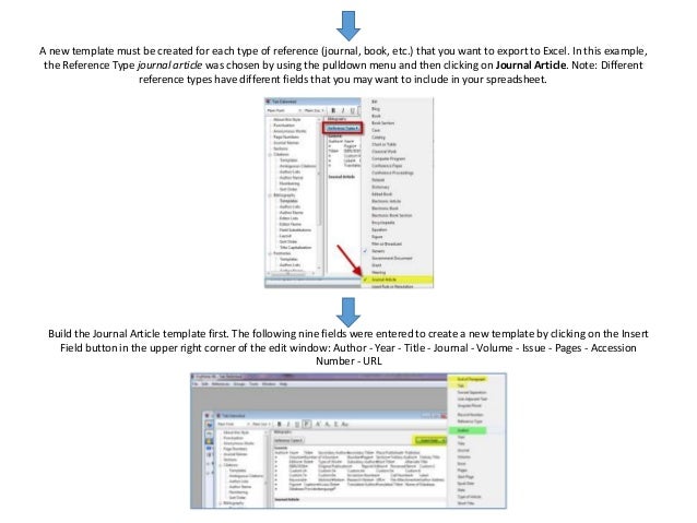 how to use endnote in excel how to use endnote in excel