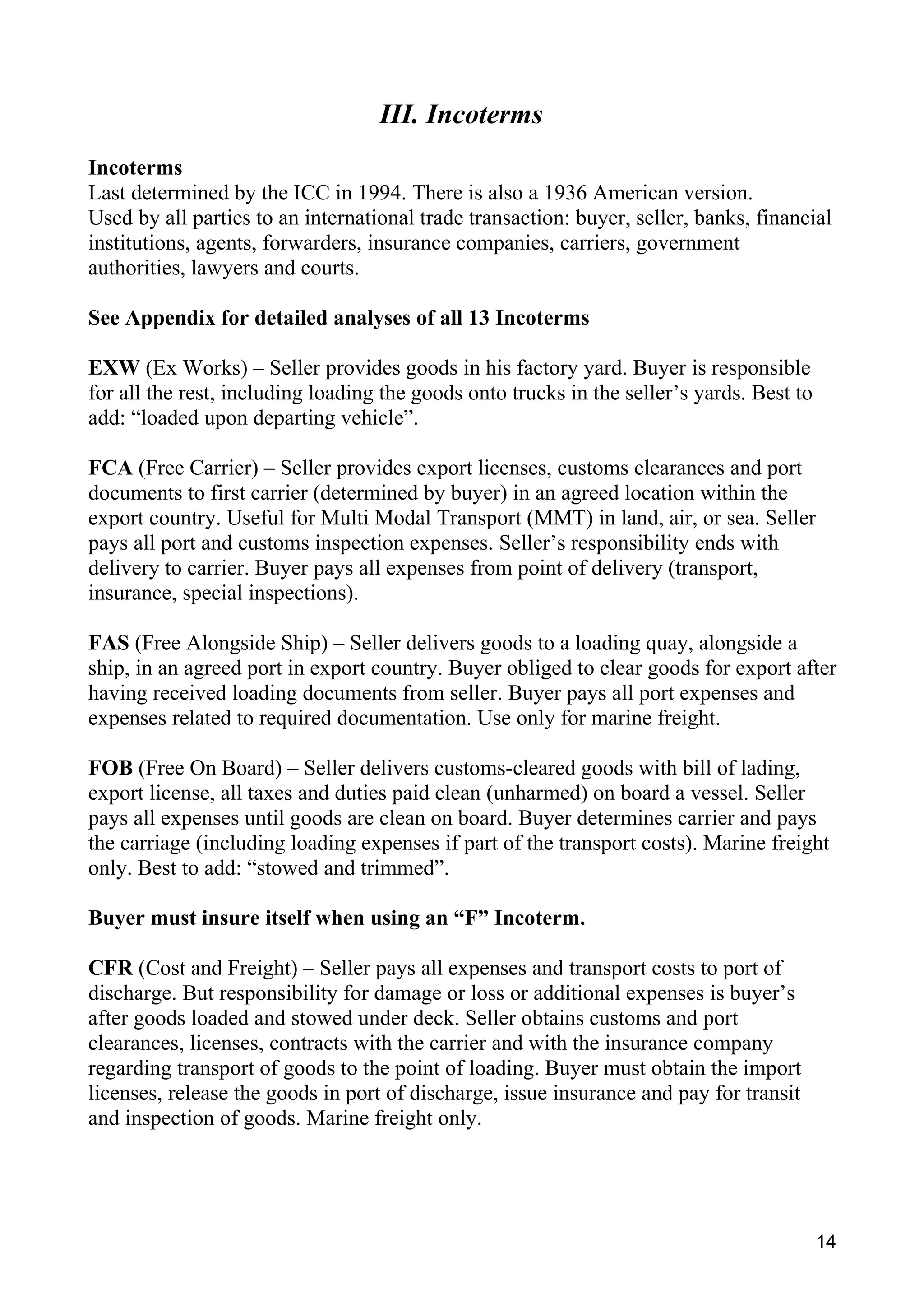 The Exporter's Handbook