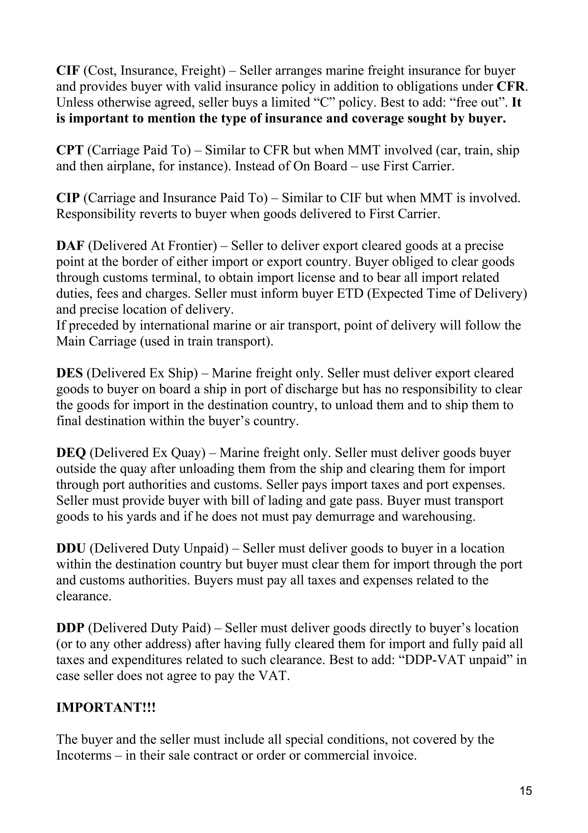 The Exporter's Handbook