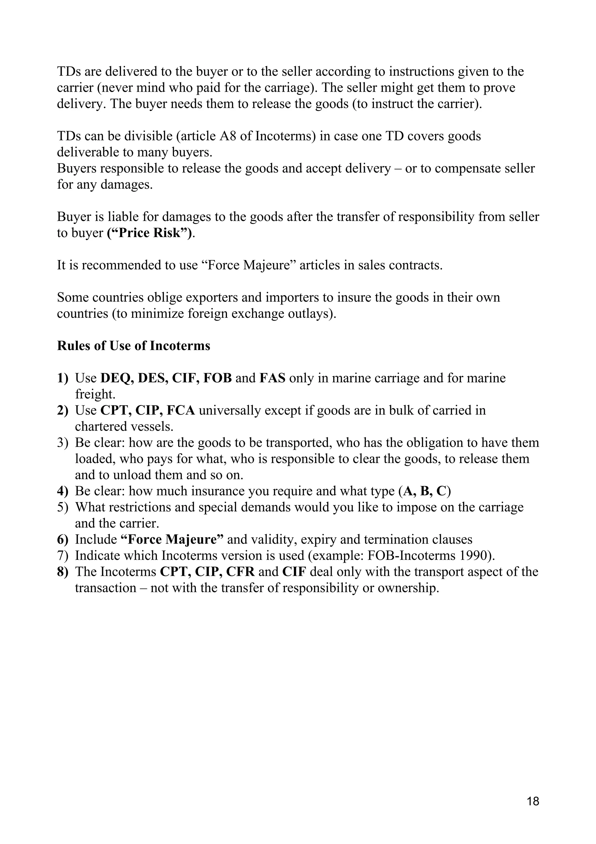 The Exporter's Handbook