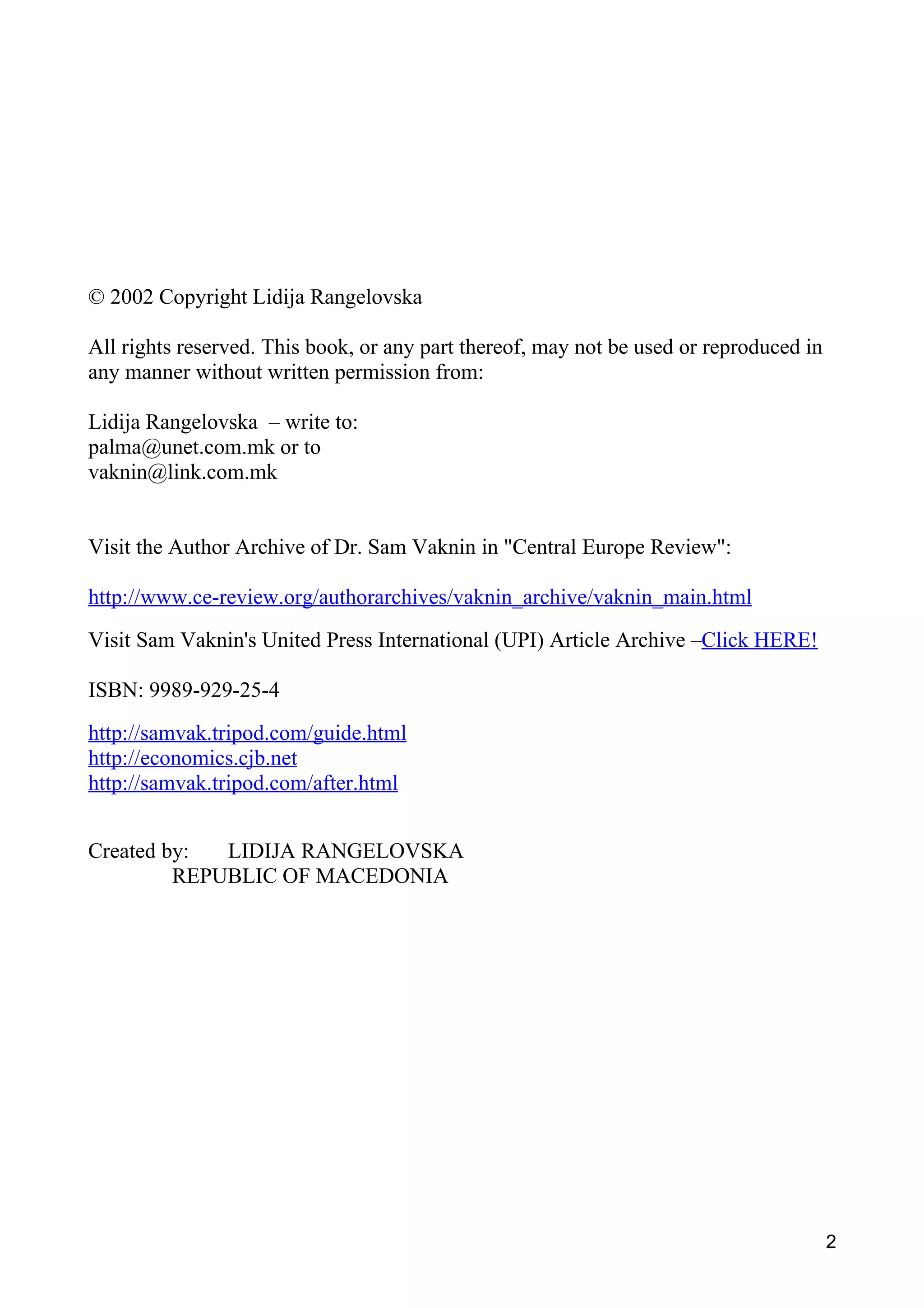 The Exporter's Handbook