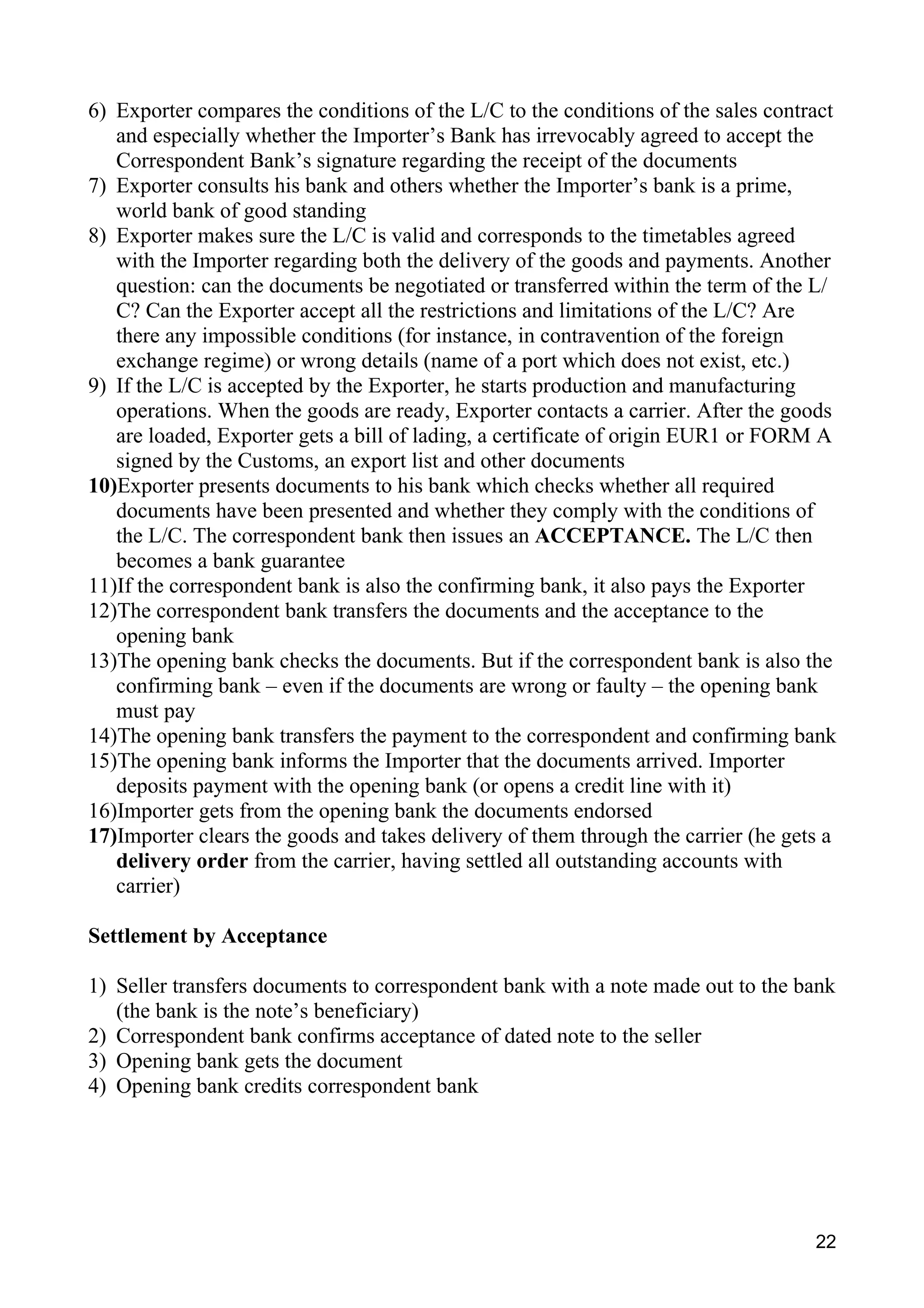 The Exporter's Handbook