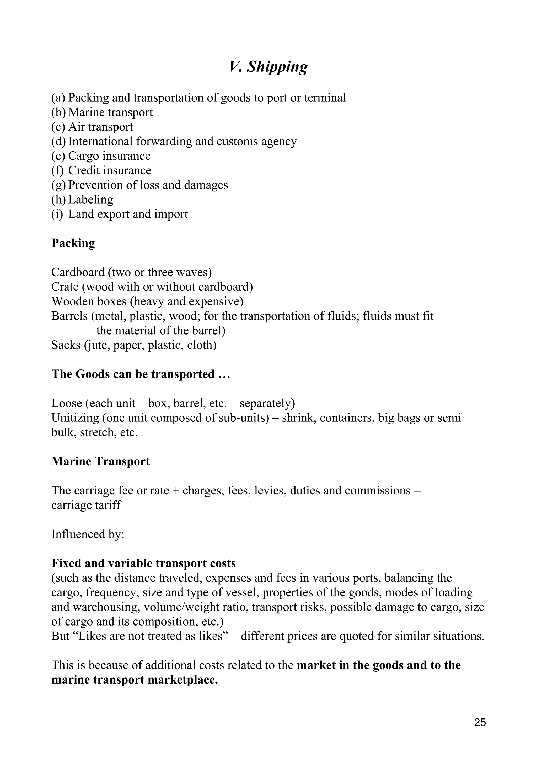 The Exporter's Handbook